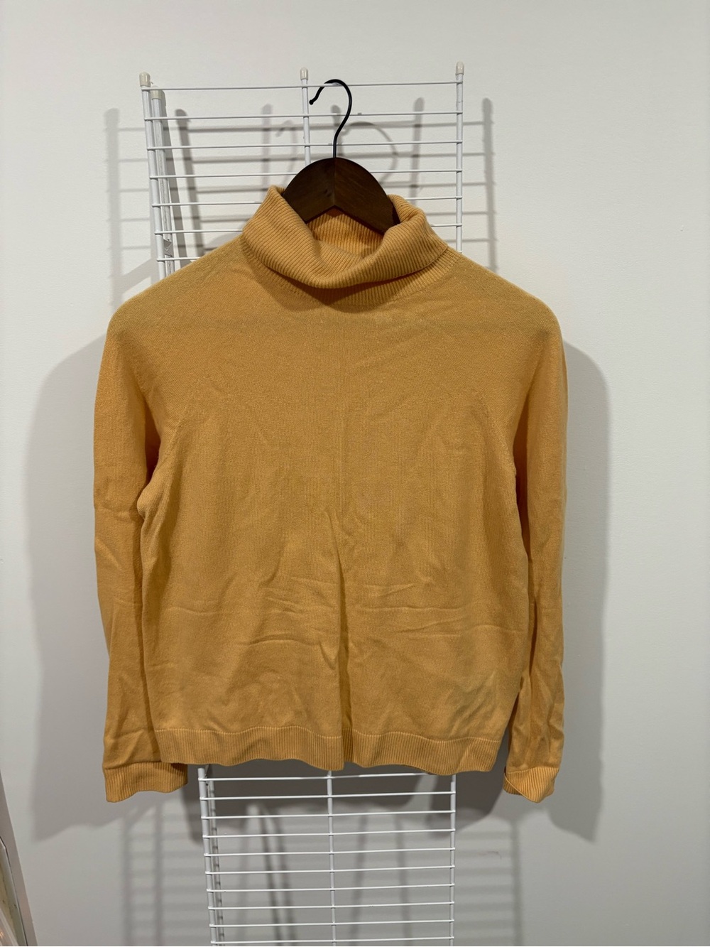 Mustard Turtleneck Sweater